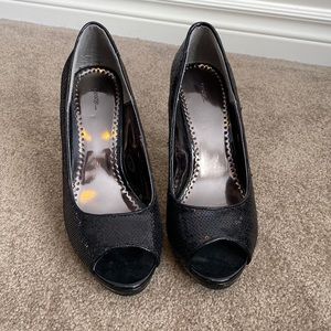 Brand New, George - Sequin Open Toe Stiletto